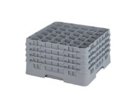 Opvaskekurv Cambro 50x50 til glas 36 rum Plast Grå,stk