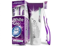 White Glo Mouthwash whitening tannkrem med munnvann 100ml + tannbørste