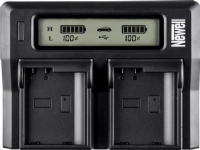 Newell camera charger Newell DC-LCD dual-channel charger for NP-FW series batteries