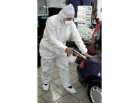 L+D CleanGo 2515-XL Engangsbeklædning Størrelse: XL Hvid Klær og beskyttelse - Arbeidsklær - Engangsklær