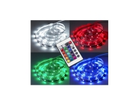 Nielsen Light LED Strip 2M - 30 LED pr.m. - RGB Lys - Remote Belysning - Innendørsbelysning - Strips & Lysbånd