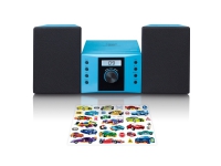 Lenco MC-013BU - Digital - FM - Spiller - CD,CD-R,CD-RW - Spill av/pause - Hopp ned - Hopp opp - Stopp - Opp (MC-013BLUE) TV, Lyd & Bilde - Stereo - CD-Spillere