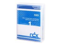Overland-Tandberg 8877-RDX, RDX-kassett, RDX, 1 TB, FAT32, NTFS, exFAT, ext4, Sort, 1500000 timer PC & Nettbrett - Sikkerhetskopiering - Sikkerhetskopier media