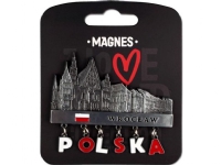 PAN DRAGON Magnes I love Poland Wroclaw ILP-MAG-E-WR-26
