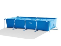 BASSENG - INTEX RECTANGULAR FRAME POOL SET (FILTER PUMP) 7.172 L Hagen - Basseng & vannlek - Bassenger og svømmebasseng