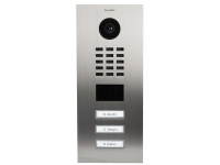 DoorBird D2103V, Rustfritt stål, IP65, Rustfritt stål, Rustfritt stål, Knapper, 10,100 Mbit/s