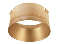 Deko Light 930303 Reflektor Ring Gold für Serie Klara / Nihal Mini / Rigel Mini / Can Højvolt-skinnesystem-komponenter Reflektor 3-faset Guld