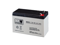 MW Power MWS 7.2-12 Slutna blybatterier (VRLA) 12 V 1 styck Svart Grå 7,2 Ah 5 År