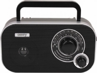 Camry Premium CR 1140b, Bærbar, Analog, AM, MF, 88 - 108 MHz, 530 - 1600 kHz, Analog