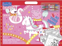 Peppa Pig Fun Artist pad with 3 crayons & sticker sheet Leker - Figurer og dukker