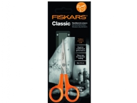 Fiskars 9881 Vuxen Rakt snitt Single Metallisk Orange Rostfritt stål Plast