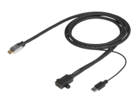 VivoLink Pro – Hög hastighet – HDMI-kabel med Ethernet – HDMI till HDMI USB (endast ström) – 2 m – svart – USB-ström 4K60 Hz (4096 x 2160) stöd