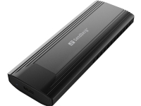 Sandberg USB 3.2 Case for M.2+NVMe SSD PC-Komponenter - Harddisk og lagring - Harddisk tilbehør