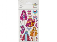 Titanum Stickers convex dolls and outfits 14pcs