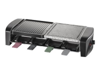 SEVERIN RG 9645 - Raclette/grill/värmesten - 1,4 kW - svart