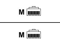 MicroConnect – Nätverkskabel – RJ-45 (hane) till RJ-45 (hane) – 1 m – UTP – CAT 6a – halogenfri – grön