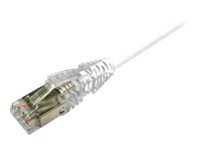 CommScope NETCONNECT – Patch-kabel – RJ-45 (hane) till RJ-45 (hane) – 5 m – SFTP – CAT 6a – halogenfri hakfri tvinnad – vit