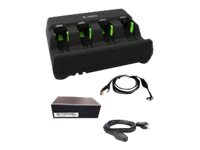 Zebra 4-Slot Battery Charger Kit – Batteriladdare – för Symbol LI3608  Digital Scanner DS3608 DS3678  Zebra DS3608 DS3678 LI3608 LI3678