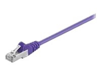 MicroConnect – Nätverkskabel – RJ-45 (hane) till RJ-45 (hane) – 1.5 m – 5 mm – UTP – CAT 5e – rund hakfri tvinnad – lila