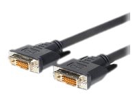 VivoLink Pro – DVI-kabel – DVI-D (hane) till DVI-D (hane) – 50 cm – tumskruvar stöd för 4K