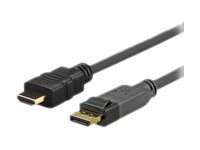 VivoLink Pro – HDMI-kabel – DisplayPort hane till HDMI hane – 1 m – sprintlåsning