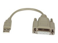 M-CAB - Joystickadapter - USB (hann) til DB-15 (hunn) - 20 cm PC tilbehør - Kabler og adaptere - Datakabler