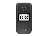 DORO 2424 - Funksjonstelefon - 320 x 240 piksler - rear camera 3 MP - sølv, grafitt Tele & GPS - Mobiltelefoner - Alle mobiltelefoner