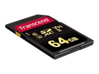 Transcend 700S - Flashminnekort - 64 GB - Video Class V90 / UHS-II U3 / Class10 - SDXC UHS-II Tele & GPS - Mobilt tilbehør - Minnekort