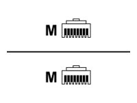 SYSTIMAX GigaSPEED XL GS8H – Patch-kabel – RJ-45 (hane) till RJ-45 (hane) – 2.74 m – UTP – CAT 6 – hakfri tvinnad – vit