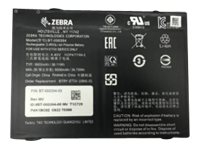 Zebra - Batteri for nettbrett - litiumpolymer - 9660 mAh - 37.1 Wh - for Zebra ET51 (10.1 tommer), ET56 (10.1 tommer), ET56 Enterprise Tablet (10.1 tommer) PC & Nettbrett - Nettbrett tilbehør - Nettbrett tilbehør