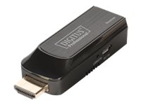 DIGITUS Professional DS-55203 Mini HDMI Extender Set - Video/lyd-forlenger - HDMI - opp til 50 m TV, Lyd & Bilde - Annet tilbehør - Audio & Video Forlenger