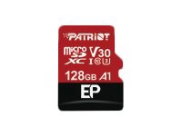 Bilde av Patriot Ep Series - Flashminnekort (microsdxc Til Sd-adapter Inkludert) - 128 Gb - A1 / Video Class V30 / Uhs-i U3 / Class10 - Microsdxc Uhs-i