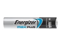 Batterier Energizer Alkaline Max Plus AAA pakke a 20 stk