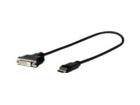 VivoLink Pro – Bildskärmskabel – DisplayPort (hane) till DVI-D (hane) – sprintlåsning tumskruvar stöd för 4K