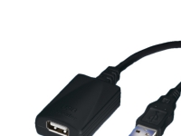 Rotronic USB 2.0 1 Port 5m 5 m USB A USB A 2.0 Hane/Hona Svart