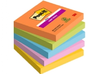 Bilde av Super Sticky Notes Post-it® Boost, 76 X 76 Mm, Pakke Med 5 Stk.
