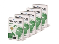 Kopipapir Navigator Universal A4 hvid 80g - (5 pakker x 500 ark) Papir & Emballasje - Hvitt papir - Hvitt A4