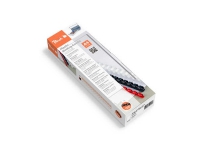 Peach Combs White 8 mm Pakke med 100 stk Arkivering - Elastikmapper & Chartekker - Plastlommer