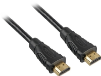 PremiumCord HDMI A - HDMI A, 3m, 3m, HDMI Type A (Standard), HDMI Type A (Standard), 10,2 Gbit/sek., Sort PC tilbehør - Kabler og adaptere - Videokabler og adaptere