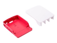 Raspberry Pi - Boks - ABS-plast - rød/hvit PC & Nettbrett - Stasjonær PC - Raspberry PI