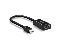 Ugreen 40360, 0,25 m, Mini DisplayPort, HDMI, Hanstik, Hunstik, Lige