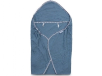 Sensillo MUSLIN SWADLE FOR SETE BLÅ 75x75