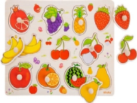 Bilde av A0607 Wooden Puzzle With Fruit Pink