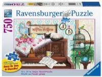 Ravensburger Puzzle 750el Cat on the piano 168002 RAVENSBURGER Leker - Spill - Gåter