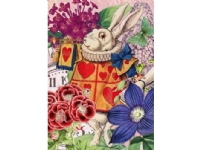 Madame Treacle B6-kort med Alice in Wonderland-konvolutt