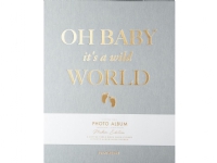 Printworks Fotoalbum Baby It"s a Wild World. Szary'