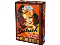 Bilde av D-toys Puzzle 1000 Gamle Plakater Av Marlene Dietrich