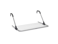 Produktfoto för Brabantia Radiator Airer and Hanging Drying Rack - Metallic Grey