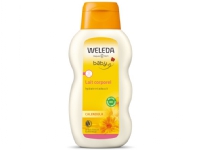 Weleda Lait corporel au Calendula, Melk, Beroligende, Fuktighetsgivende, Fuktighets krem, Mykgjører, Beroligende, Sensitiv Hud, 200 ml, Flaske, 1 stykker