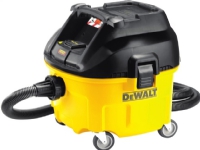 DeWALT DWV901L Sort Gul 30 L 4 hjul 1400 W 500 mm 9,5 kg